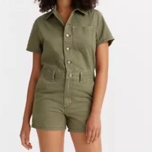 LEVI'S Women's Heritage Cotton Denim Romper NWT
